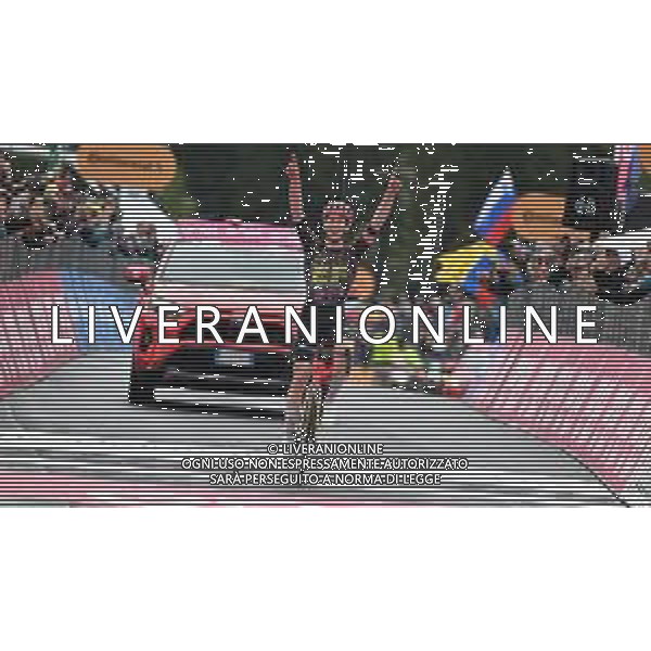 22-05-2024 Giro D\'italia; Tappa 17 Selva Val Gardena - Passo Brocon; 2024, Ef Education - Easypost; Steinhauser, Georg; Passo Brocon; ©SIROTTI / AGENZIA ALDO LIVERANI SAS
