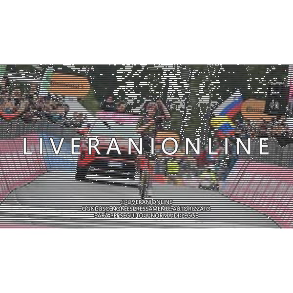 22-05-2024 Giro D\'italia; Tappa 17 Selva Val Gardena - Passo Brocon; 2024, Ef Education - Easypost; Steinhauser, Georg; Passo Brocon; ©SIROTTI / AGENZIA ALDO LIVERANI SAS