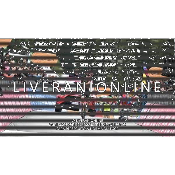 22-05-2024 Giro D\'italia; Tappa 17 Selva Val Gardena - Passo Brocon; 2024, Ef Education - Easypost; Steinhauser, Georg; Passo Brocon; ©SIROTTI / AGENZIA ALDO LIVERANI SAS