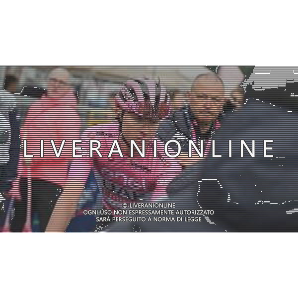 22-05-2024 Giro D\'italia; Tappa 17 Selva Val Gardena - Passo Brocon; 2024, Uae Team Emirates; Pogacar, Tadej; Passo Brocon; ©SIROTTI / AGENZIA ALDO LIVERANI SAS