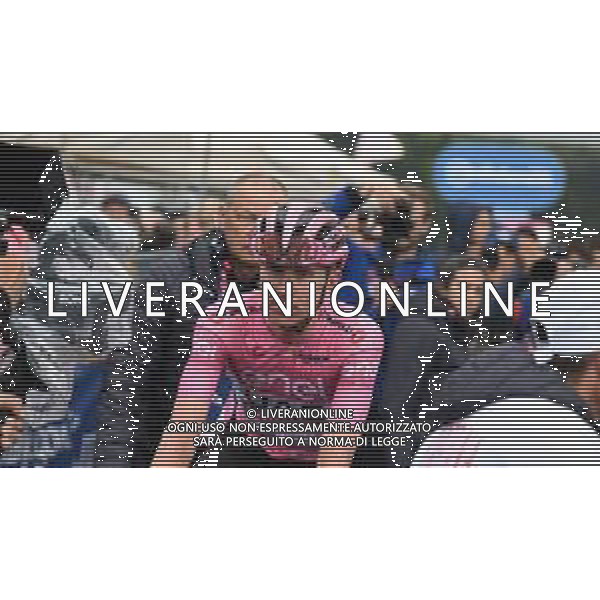 22-05-2024 Giro D\'italia; Tappa 17 Selva Val Gardena - Passo Brocon; 2024, Uae Team Emirates; Pogacar, Tadej; Passo Brocon; ©SIROTTI / AGENZIA ALDO LIVERANI SAS