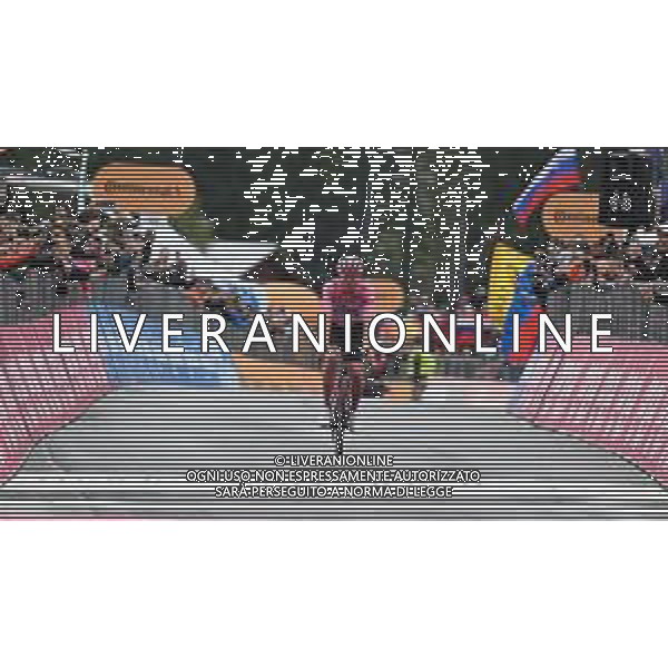 22-05-2024 Giro D\'italia; Tappa 17 Selva Val Gardena - Passo Brocon; 2024, Uae Team Emirates; Pogacar, Tadej; Passo Brocon; ©SIROTTI / AGENZIA ALDO LIVERANI SAS