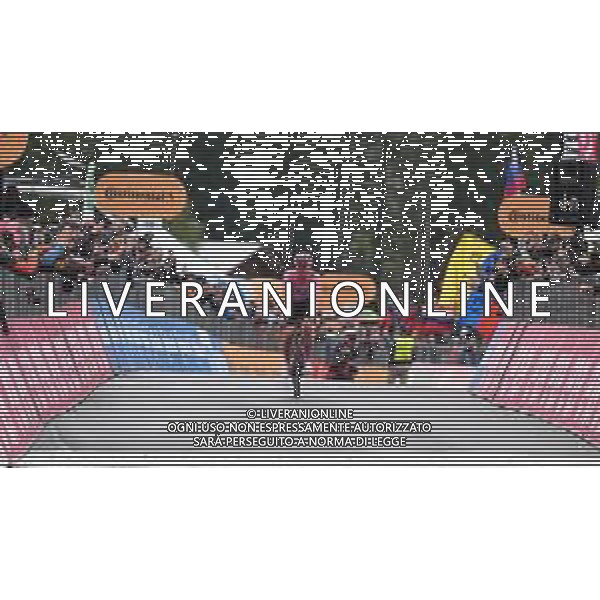 22-05-2024 Giro D\'italia; Tappa 17 Selva Val Gardena - Passo Brocon; 2024, Uae Team Emirates; Pogacar, Tadej; Passo Brocon; ©SIROTTI / AGENZIA ALDO LIVERANI SAS
