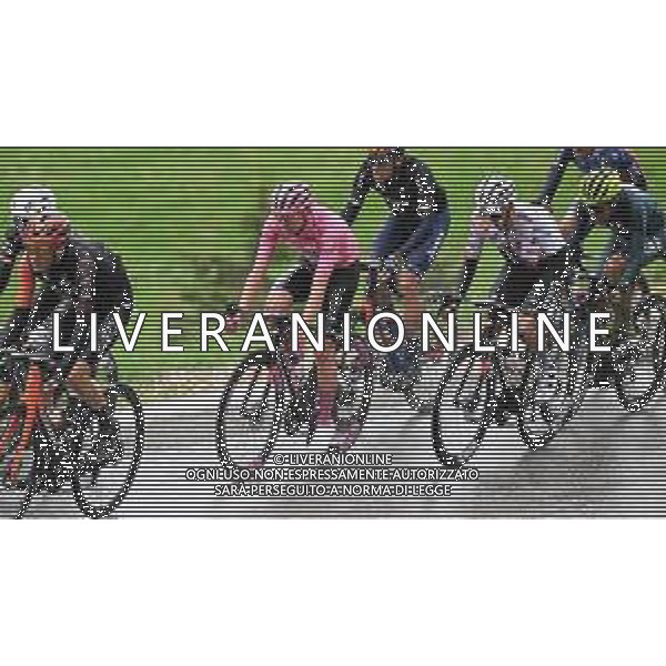 22-05-2024 Giro D\'italia; Tappa 17 Selva Val Gardena - Passo Brocon; 2024, Uae Team Emirates; Pogacar, Tadej; Passo Brocon; ©SIROTTI / AGENZIA ALDO LIVERANI SAS