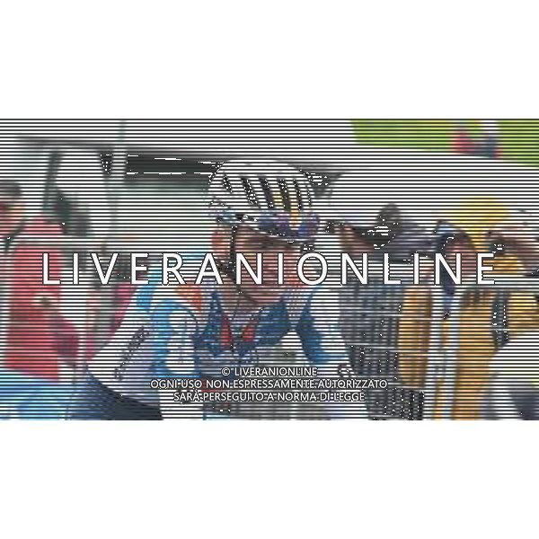 22-05-2024 Giro D\'italia; Tappa 17 Selva Val Gardena - Passo Brocon; 2024, Dsm - Firmenich Postnl; Bardet, Romain; Passo Brocon; ©SIROTTI / AGENZIA ALDO LIVERANI SAS