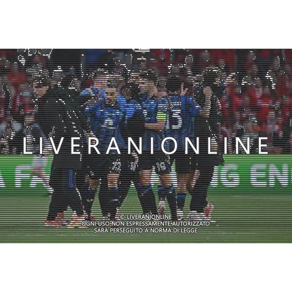 TVRG Atalanta vs Bayer Leverkusen nella foto esultanza Atalanta dopo il gol dell\'1 a 0 Ademola Lookman Dublino (IRL) 22-05-2024 Dublin Arena Finale UEFA Europa League foto Roberto Garavaglia/Agenzia Aldo Liverani sas/ AGENZIA ALDO LIVERANI SAS