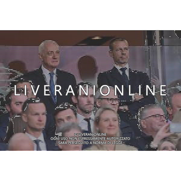 TVRG Atalanta vs Bayer Leverkusen nella foto Antonio Percassi presidente Atalanta e Aleksander Ceferin presidente UEFA Dublino (IRL) 22-05-2024 Dublin Arena Finale UEFA Europa League foto Roberto Garavaglia/Agenzia Aldo Liverani sas/ AGENZIA ALDO LIVERANI SAS