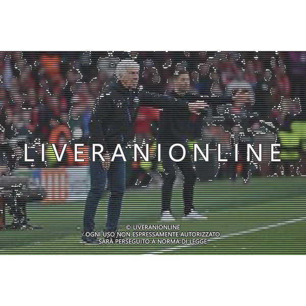 TVRG Atalanta vs Bayer Leverkusen nella foto Gian Piero Gasperini allenatore Atalanta e Xabi Alonso allenatore Bayer Leverkusen Dublino (IRL) 22-05-2024 Dublin Arena Finale UEFA Europa League foto Roberto Garavaglia/Agenzia Aldo Liverani sas/ AGENZIA ALDO LIVERANI SAS