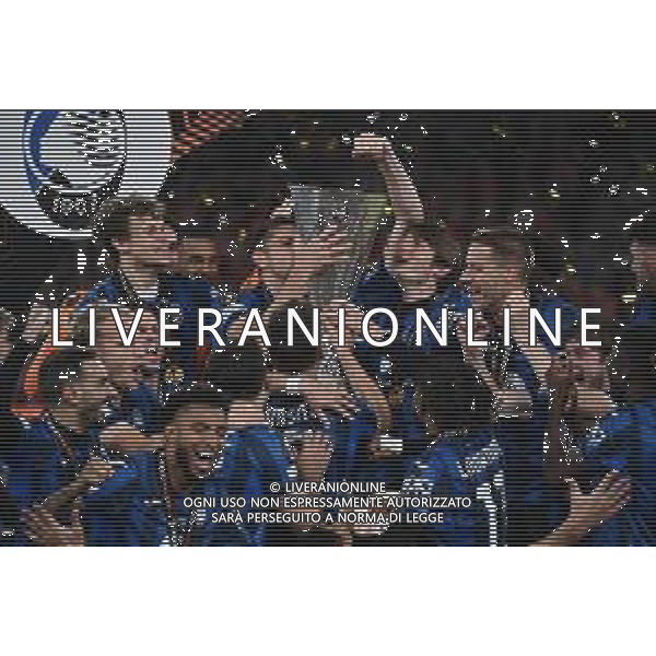 TVRG Atalanta vs Bayer Leverkusen nella foto premiazione Atalanta Dublino (IRL) 22-05-2024 Dublin Arena Finale UEFA Europa League foto Roberto Garavaglia/Agenzia Aldo Liverani sas/ AGENZIA ALDO LIVERANI SAS
