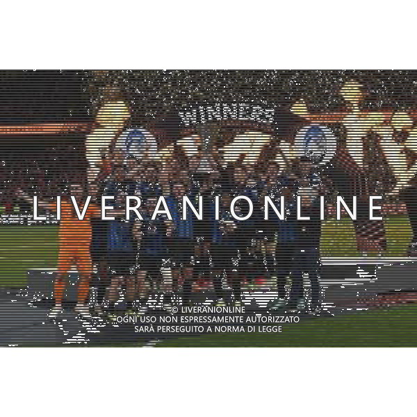 TVRG Atalanta vs Bayer Leverkusen nella foto premiazione Atalanta Dublino (IRL) 22-05-2024 Dublin Arena Finale UEFA Europa League foto Roberto Garavaglia/Agenzia Aldo Liverani sas/ AGENZIA ALDO LIVERANI SAS