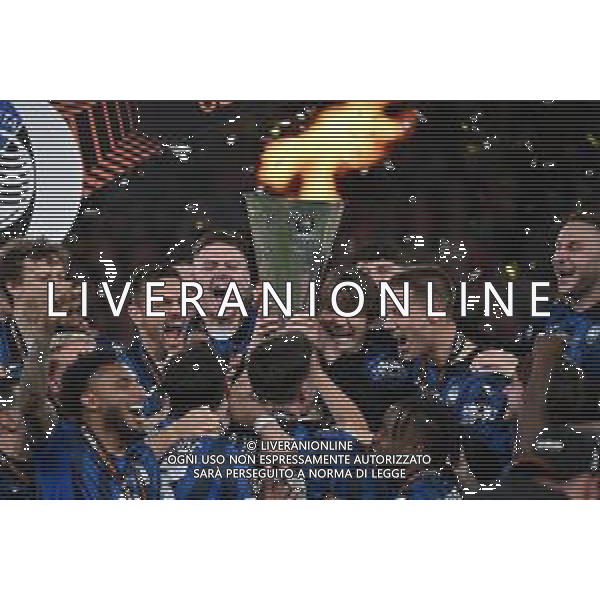 TVRG Atalanta vs Bayer Leverkusen nella foto premiazione Atalanta Dublino (IRL) 22-05-2024 Dublin Arena Finale UEFA Europa League foto Roberto Garavaglia/Agenzia Aldo Liverani sas