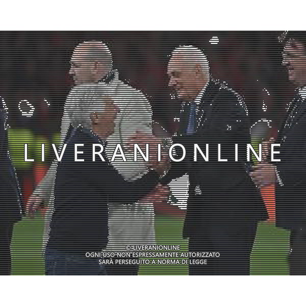 TVRG Atalanta vs Bayer Leverkusen nella foto Gian Piero Gasperini allenatore Atalanta SX e Antonio Percassi presidente Atalanta DX Dublino (IRL) 22-05-2024 Dublin Arena Finale UEFA Europa League foto Roberto Garavaglia/Agenzia Aldo Liverani sas