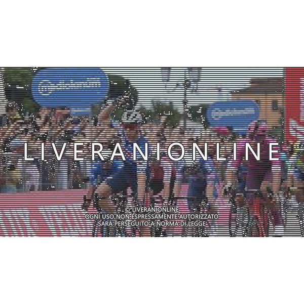 23-05-2024 Giro D\'italia; Tappa 18 Fiera Di Primiero - Padova; 2024, Soudal - Quick Step; 2024, Lidl - Trek; Merlier, Tim; Milan, Jonathan; Padova; ©SIROTTI / AGENZIA ALDO LIVERANI SAS