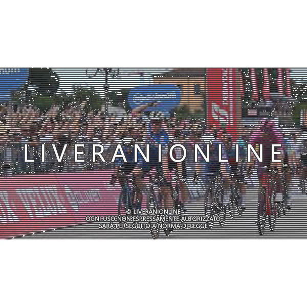 23-05-2024 Giro D\'italia; Tappa 18 Fiera Di Primiero - Padova; 2024, Soudal - Quick Step; 2024, Lidl - Trek; Merlier, Tim; Milan, Jonathan; Padova; ©SIROTTI / AGENZIA ALDO LIVERANI SAS