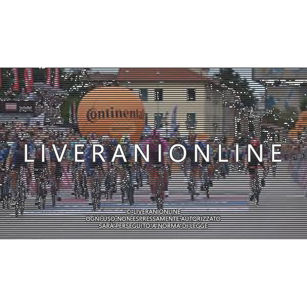 23-05-2024 Giro D\'italia; Tappa 18 Fiera Di Primiero - Padova; 2024, Soudal - Quick Step; 2024, Lidl - Trek; 2024, Alpecin - Deceuninck; 2024, Tudor; Merlier, Tim; Milan, Jonathan; Groves, Kaden; Dainese, Alberto; Padova; ©SIROTTI / AGENZIA ALDO LIVERANI SAS