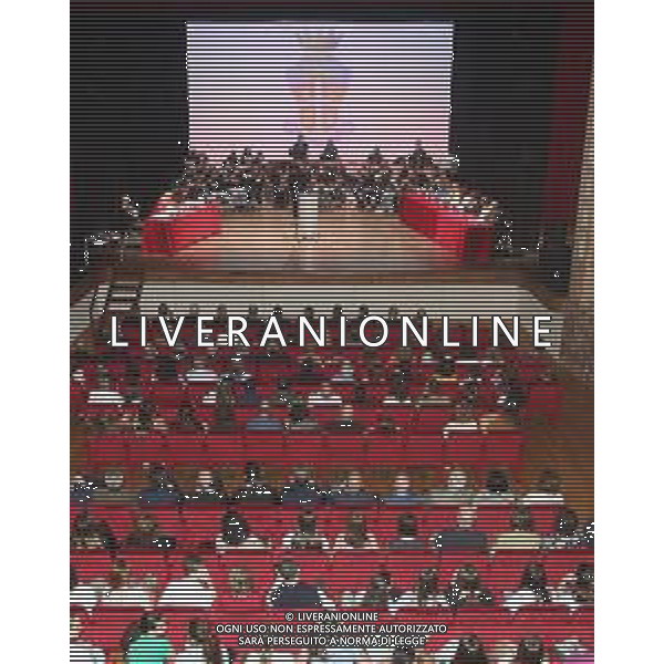 IMOLA 23 05 2024 il progetto dellíArma dei Carabinieri "E\' LEGALITA\' POESIA" al teatro Ebe Stignani rivolto a tutte le scuole secondarie del circondario Imolese NELLA FOTO I BRANI MUSICALI DAI STUDENTI DELLA SCUOLA INNOCENZO DA IMOLA ©SANNA / AGENZIA ALDO LIVERANI SAS