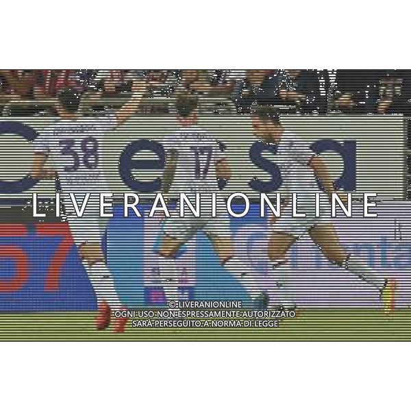 26-5-2024. Cagliari calcio-A.C.F. Fiorentina 38° giornata campionato calcio italiano Serie A 2023/2024, stadio Unipol Domus Cagliari. Foto Salvatore Moi/Agenzia Aldo Liverani s.as. Nella foto: Gol ed esultanza Fiorentina in trasferta contro Cagliari. Segna: Giacomo Bonaventura Fiorentina ©MOI SALVATORE / AGENZIA ALDO LIVERANI SAS