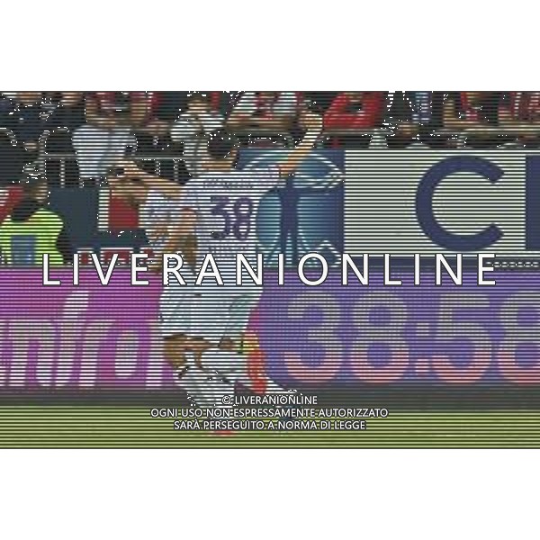 26-5-2024. Cagliari calcio-A.C.F. Fiorentina 38° giornata campionato calcio italiano Serie A 2023/2024, stadio Unipol Domus Cagliari. Foto Salvatore Moi/Agenzia Aldo Liverani s.as. Nella foto: Gol ed esultanza Fiorentina in trasferta contro Cagliari. Segna: Giacomo Bonaventura Fiorentina ©MOI SALVATORE / AGENZIA ALDO LIVERANI SAS