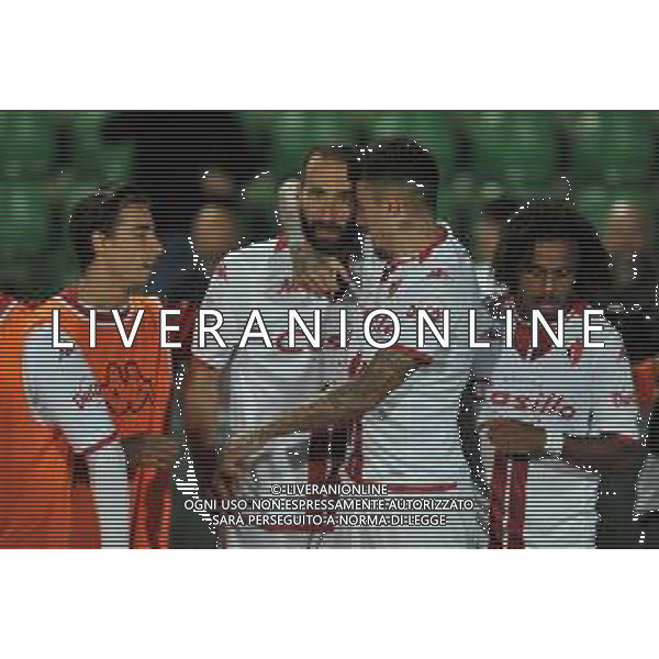 Ternana vs Bari - Play Out serie B - Gara di ritorno - Stadio Liberati - Terni 23-05-2024 nella foto Di Cesare festeggiato dopo il gol ©Federico Gaetano / AGENZIA ALDO LIVERANI SAS