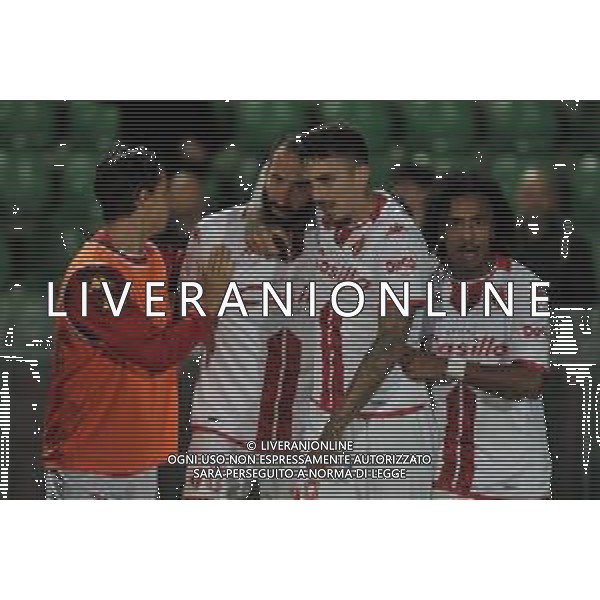 Ternana vs Bari - Play Out serie B - Gara di ritorno - Stadio Liberati - Terni 23-05-2024 nella foto Di Cesare festeggiato dopo il gol ©Federico Gaetano / AGENZIA ALDO LIVERANI SAS