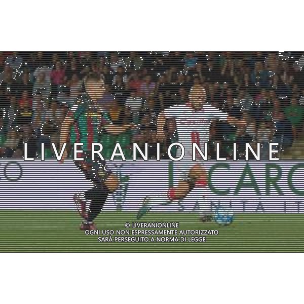 TVEM Ahmad Benali of SSC Bari and Giacomo Faticanti of Ternana Calcio during the Italian Serie BKT playout match between Ternana Calcio vs SSC Bari on 23 May 2024 at the Libero Liberati stadium in Bari, Italy. Photo by Emmanuele Mastrodonato/ag. Aldo Liverani s.a.s. / AGENZIA ALDO LIVERANI SAS