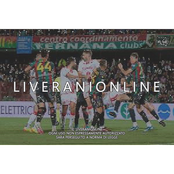 TVEM Valerio Di Cesare of SSC Bari scores a goal of 0-1 during the Italian Serie BKT playout match between Ternana Calcio vs SSC Bari on 23 May 2024 at the Libero Liberati stadium in Bari, Italy. Photo by Emmanuele Mastrodonato/ag. Aldo Liverani s.a.s. / AGENZIA ALDO LIVERANI SAS