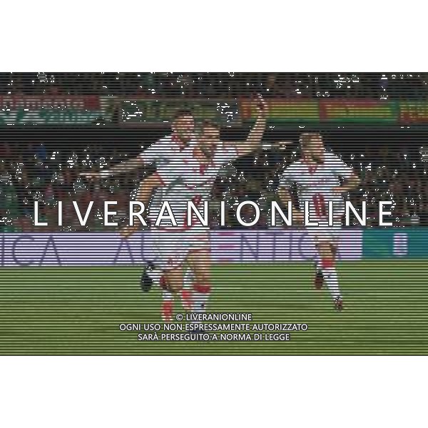 TVEM Giacomo Ricci of SSC Bari celebrates after scoring a goal during the Italian Serie BKT playout match between Ternana Calcio vs SSC Bari on 23 May 2024 at the Libero Liberati stadium in Bari, Italy. Photo by Emmanuele Mastrodonato/ag. Aldo Liverani s.a.s. / AGENZIA ALDO LIVERANI SAS