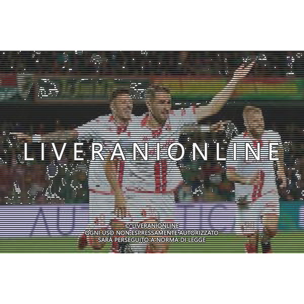 TVEM Giacomo Ricci of SSC Bari celebrates after scoring a goal during the Italian Serie BKT playout match between Ternana Calcio vs SSC Bari on 23 May 2024 at the Libero Liberati stadium in Bari, Italy. Photo by Emmanuele Mastrodonato/ag. Aldo Liverani s.a.s. / AGENZIA ALDO LIVERANI SAS
