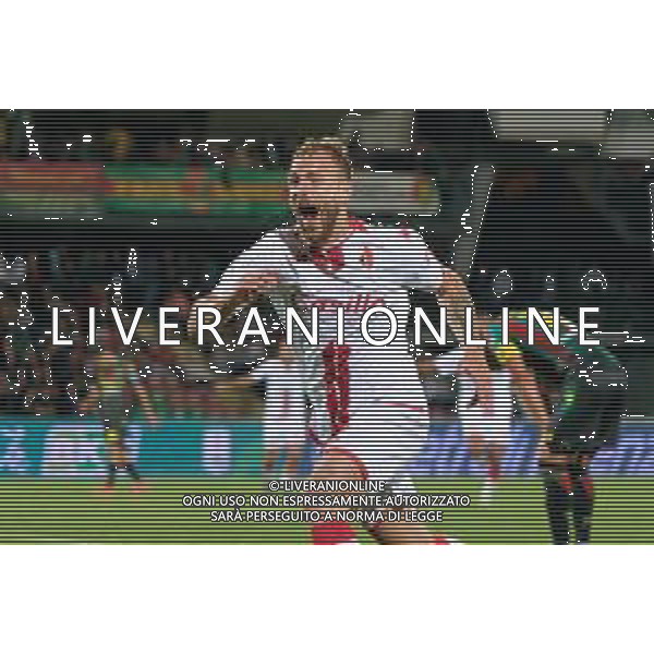 TVEM Giuseppe Sibilli of SSC Bari celebrates after scoring a goal during the Italian Serie BKT playout match between Ternana Calcio vs SSC Bari on 23 May 2024 at the Libero Liberati stadium in Bari, Italy. Photo by Emmanuele Mastrodonato/ag. Aldo Liverani s.a.s. / AGENZIA ALDO LIVERANI SAS