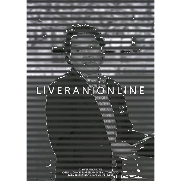 NEG- RETROSPETTIVA BRUNO LONGHI GIORNALISTA NELLA FOTO BRUNO LONGHI NELL\'ANNO 1995-1996 AG ALDO LIVERANI SAS 