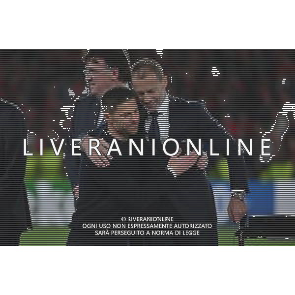 TVRG Atalanta vs Bayer Leverkusen nella foto Xabi Alonso allenatore Bayer Leverkusen SX e Aleksander Ceferin presidente UEFA DX Dublino (IRL) 22-05-2024 Dublin Arena Finale UEFA Europa League foto Roberto Garavaglia/Agenzia Aldo Liverani sas/AGENZIA ALDO LIVERANI SAS