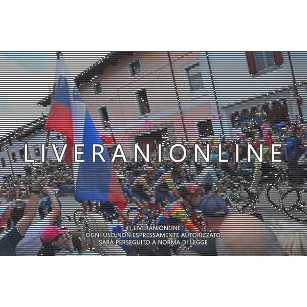 24-05-2024 Giro D\'italia; Tappa 19 Mortegliano - Sappada; Mortegliano; ©SIROTTI / AGENZIA ALDO LIVERANI
