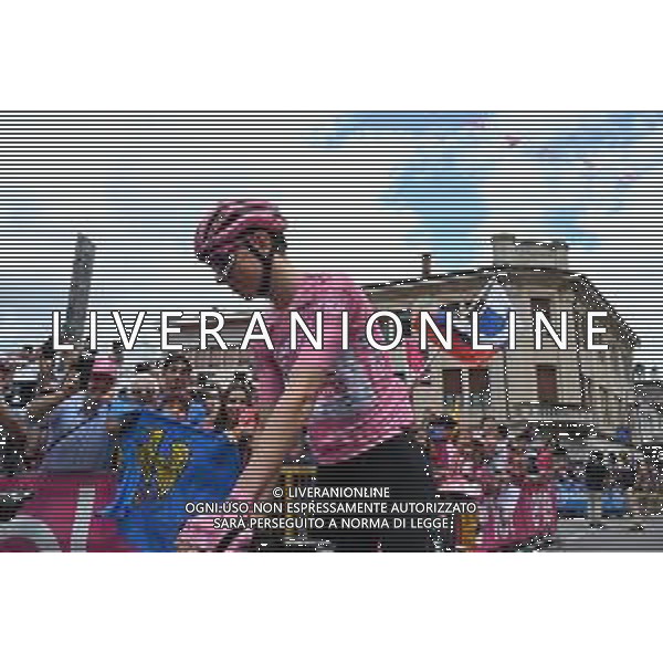 24-05-2024 Giro D\'italia; Tappa 19 Mortegliano - Sappada; 2024, Uae Team Emirates; Pogacar, Tadej; Mortegliano; ©SIROTTI / AGENZIA ALDO LIVERANI
