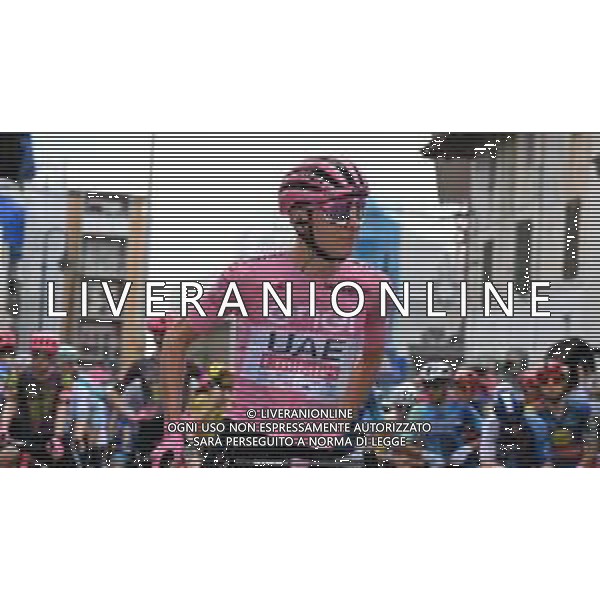 24-05-2024 Giro D\'italia; Tappa 19 Mortegliano - Sappada; 2024, Uae Team Emirates; Pogacar, Tadej; Mortegliano; ©SIROTTI / AGENZIA ALDO LIVERANI