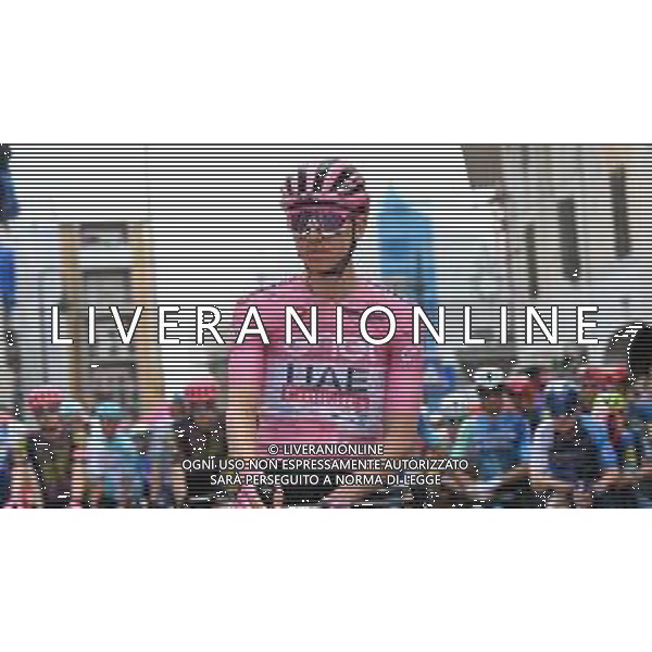 24-05-2024 Giro D\'italia; Tappa 19 Mortegliano - Sappada; 2024, Uae Team Emirates; Pogacar, Tadej; Mortegliano; ©SIROTTI / AGENZIA ALDO LIVERANI