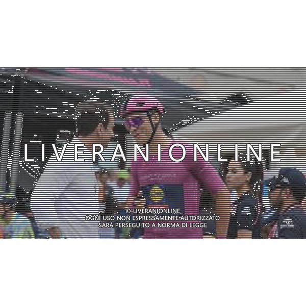 24-05-2024 Giro D\'italia; Tappa 19 Mortegliano - Sappada; 2024, Lidl - Trek; Milan, Jonathan; Fedriga, Massimiliano; Mortegliano; ©SIROTTI / AGENZIA ALDO LIVERANI