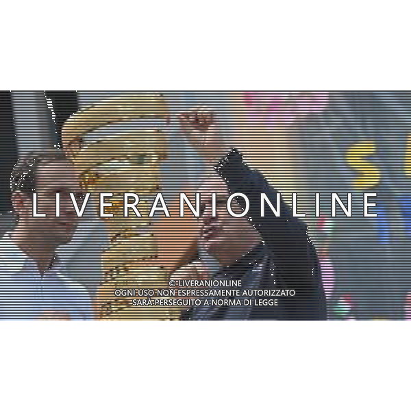 24-05-2024 Giro D\'italia; Tappa 19 Mortegliano - Sappada; Fedriga, Massimiliano; Vegni, Mauro; Mortegliano; ©SIROTTI / AGENZIA ALDO LIVERANI