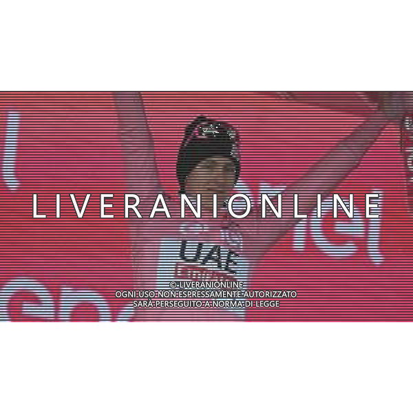 24-05-2024 Giro D\'italia; Tappa 19 Mortegliano - Sappada; 2024, Uae Team Emirates; Pogacar, Tadej; Sappada; ©SIROTTI / AGENZIA ALDO LIVERANI