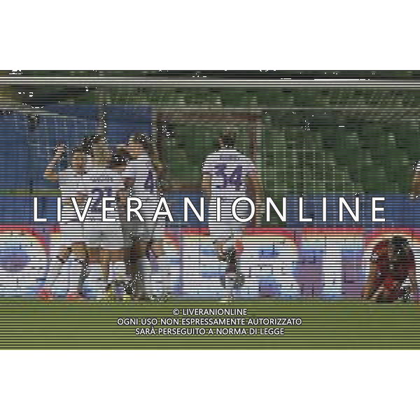 ZCP - 24/05/2024 ROMA - FIORENTINA Finale Coppa Italia Femminile Frecciarossa 2024 - nella foto: Esultanza fiorentina dopo il goa ©Claudio Zamagni/Agenzia Aldo Liverani /AGENZIA ALDO LIVERANI SAS