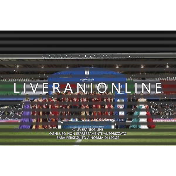 ZCP - 24/05/2024 ROMA - FIORENTINA Finale Coppa Italia Femminile Frecciarossa 2024 - nella foto: festeggiamenti della roma per la vittoria della coppa italia 20224 ©Claudio Zamagni/Agenzia Aldo Liverani /AGENZIA ALDO LIVERANI SAS