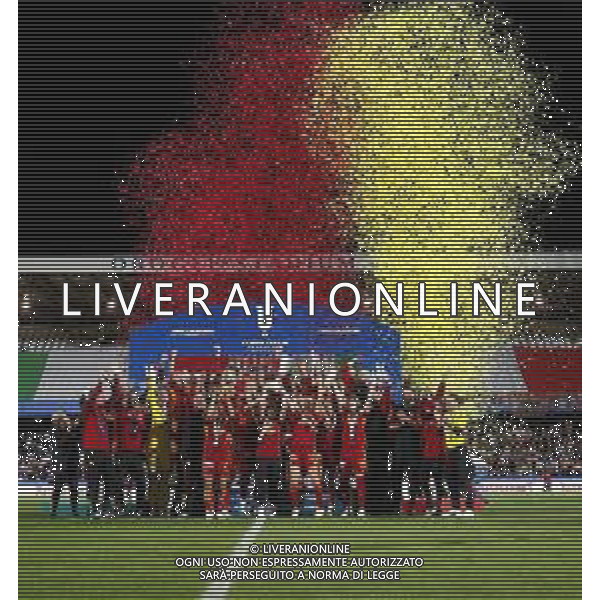 ZCP - 24/05/2024 ROMA - FIORENTINA Finale Coppa Italia Femminile Frecciarossa 2024 - nella foto: festeggiamenti della roma per la vittoria della coppa italia 20224 ©Claudio Zamagni/Agenzia Aldo Liverani /AGENZIA ALDO LIVERANI SAS