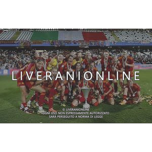 ZCP - 24/05/2024 ROMA - FIORENTINA Finale Coppa Italia Femminile Frecciarossa 2024 - nella foto: festeggiamenti della roma per la vittoria della coppa italia 20224 ©Claudio Zamagni/Agenzia Aldo Liverani /AGENZIA ALDO LIVERANI SAS