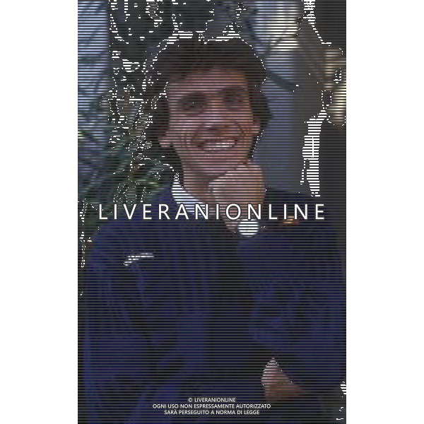 DIAP-RETROSPETTIVA GIOVANNI POLI MARATONETA NELLA FOTO GIOVANNI POLI NELL\'ANNO 1986 AG ALDO LIVERANI SAS