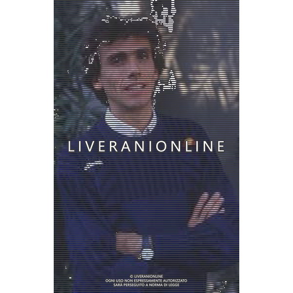DIAP-RETROSPETTIVA GIOVANNI POLI MARATONETA NELLA FOTO GIOVANNI POLI NELL\'ANNO 1986 AG ALDO LIVERANI SAS
