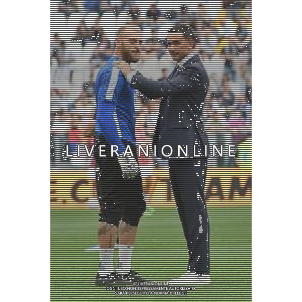 Torino 25.05.2024 Allianz Stadium @Manuela Viganti/Ag. Aldo Liverani sas Juventus vs Monza Campionato Calcio Serie A TIM 2023/2024 38a giornata Nella foto: MICHELE DI GREGORIO-RAFFAELE PALLADINO ©Viganti / AGENZIA ALDO LIVERANI SAS