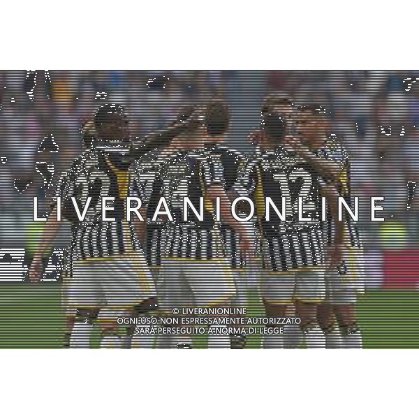 TVMV-Torino 25.05.2024 Allianz Stadium ©Manuela Viganti/Agenzia Aldo Liverani Juventus vs Monza Campionato Calcio Serie A TIM 2023/2024 38a giornata Nella foto: esultanza juventus dopo il gol di federico chiesa ©Viganti / AGENZIA ALDO LIVERANI SAS