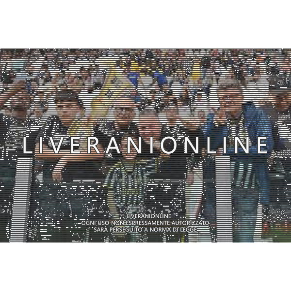 TVMV-Torino 25.05.2024 Allianz Stadium ©Manuela Viganti/Agenzia Aldo Liverani Juventus vs Monza Campionato Calcio Serie A TIM 2023/2024 38a giornata Nella foto: tifosi juventus ©Viganti / AGENZIA ALDO LIVERANI SAS