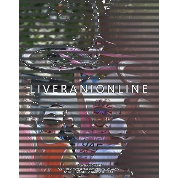 25-05-2024 Giro D\'italia; Tappa 20 Alpago - Bassano Del Grappa; 2024, Uae Team Emirates; Pogacar, Tadej; Bassano Del Grappa; ©SIROTTI / AGENZIA ALDO LIVERANI SAS