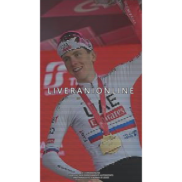 25-05-2024 Giro D\'italia; Tappa 20 Alpago - Bassano Del Grappa; 2024, Uae Team Emirates; Pogacar, Tadej; Bassano Del Grappa; ©SIROTTI / AGENZIA ALDO LIVERANI SAS