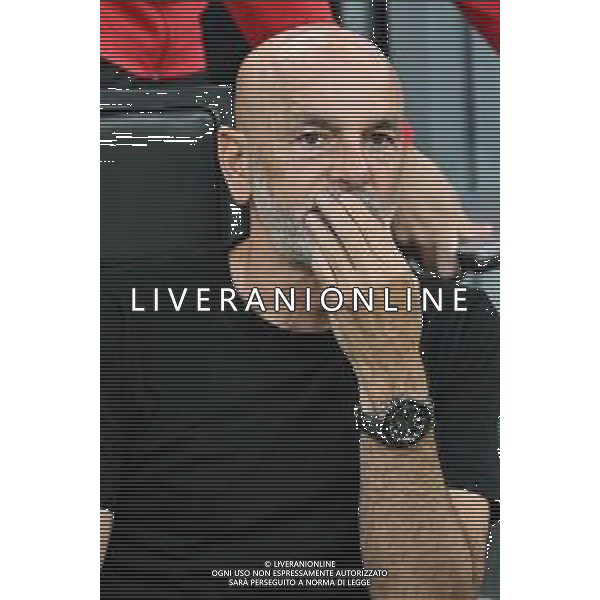 Milan vs Salernitana nella foto Stefano Pioli allenatore Milan Milano 25-05-2024 Stadio Giuseppe Meazza - San Siro Campionato Serie A TIM - 38a giornata foto Roberto Garavaglia/Agenzia Aldo Liverani sas/ AGENZIA ALDO LIVERANI SAS